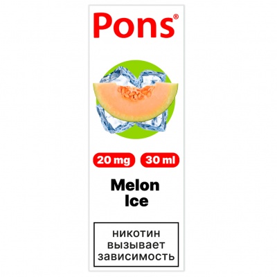 Жидкость Pons Salt Дыня (30 мл) - фото 1