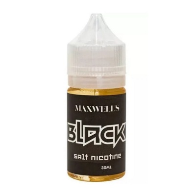 Жидкость Maxwell's Salt Hybrid Black (30 мл) - фото 1