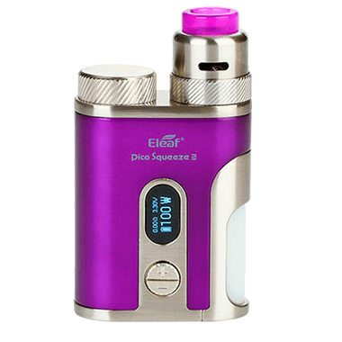 Электронная сигарета Eleaf iStick Pico Squeeze 2 в комплекте с Coral 2 - Фиолетовый