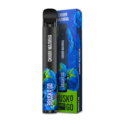 Одноразовая электронная сигарета BRUSKO GO 800 Синяя малина - фото 1