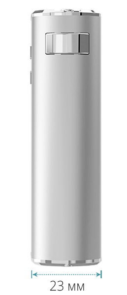 Корпус iStick 50W подрос до 83 миллиметров, ширина его составляет 45 мм