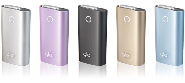 Всего производитель заявил о пяти цветовых исполнениях <strong>glo</strong>: серебристый, графитовый, золотистый, розовый и синий