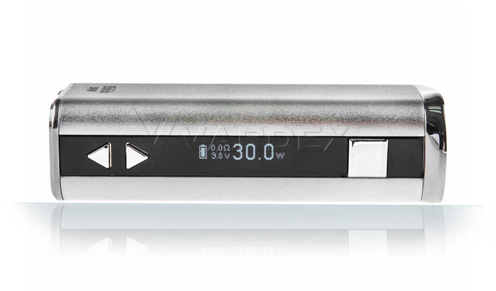 iStick 30W выгодно отличается от большинства аналогов узнаваемым дизайном, компактностью и наличием информативного дисплея