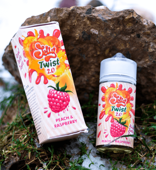 Jelly Twist – Peach and Raspberry