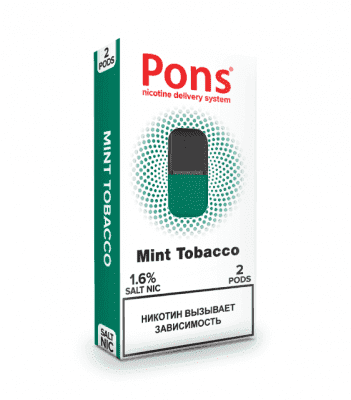 Картридж Pons Mint Tobacco x2 - фото 1