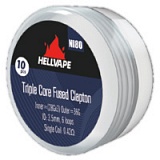 Спираль Hellvape N80 0.42Ом Triple Core Fused Clapton 28Gx3+36G