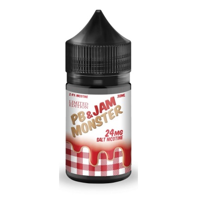 Жидкость Jam Monster Salt PB & Jam Strawberry (30 мл) - фото 1