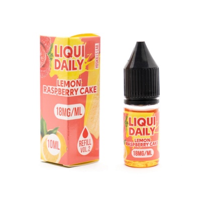 Жидкость Liqui Daily Lemon Raspberry Cake (10 мл) - фото 2