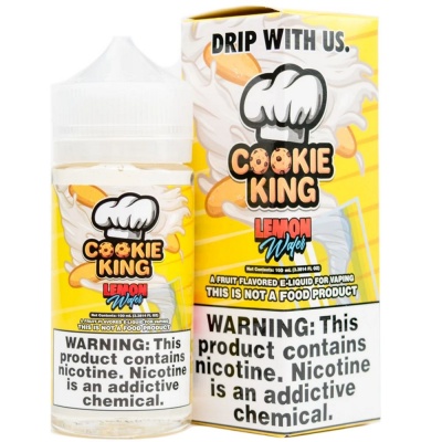 Жидкость Cookie King Lemon Wafer (100 мл) - фото 3
