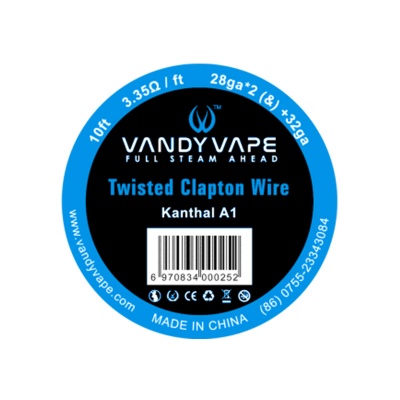  - Проволока Vandy Vape Twisted Clapton KA1 28AWGx2+32AWG