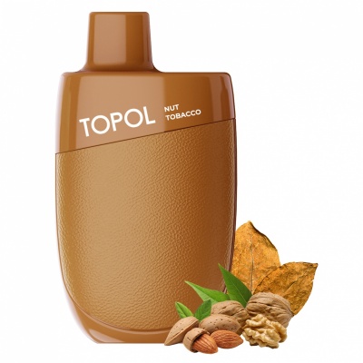 Одноразовая электронная сигарета TOPOL 3500 Ореховый Табак - фото 1