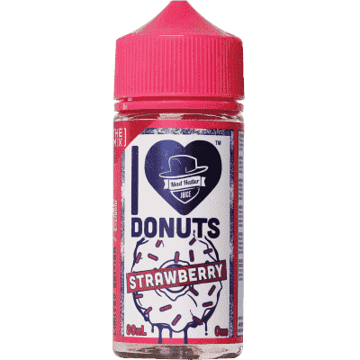 Жидкость Mad Hatter I Love Donuts Strawberry Shortfill (100 мл) - фото 2