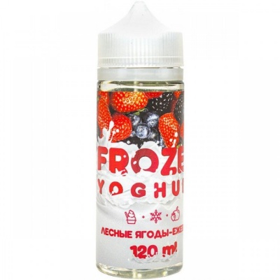 Жидкость Frozen Yogurt Лесные ягоды Ежевика (120 мл) - фото 1
