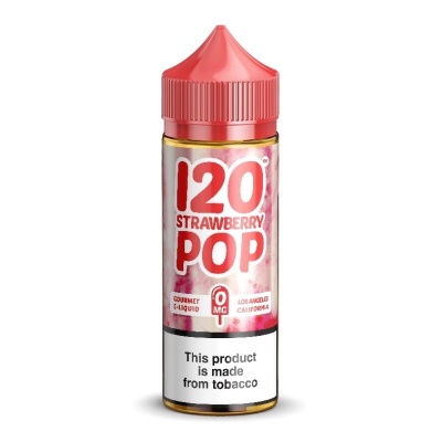 Жидкость Mad Hatter 120 Pop Strawberry Shortfill (120 мл) - фото 3