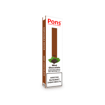 Одноразовая электронная сигарета Pons Disposable Device Mint Chocolate - фото 1