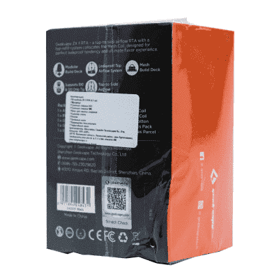 Обслуживаемый атомайзер Geekvape ZX 2 RTA (4,5 мл) (Уценка) - фото 1