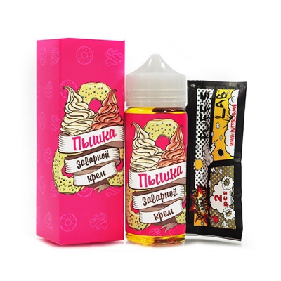 Жидкость Пышка Заварной крем (120 мл) - фото 3