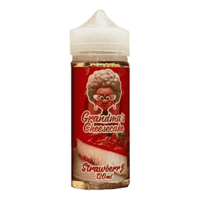 Жидкость Grandma's Cheesecake Strawberry (120 мл) - фото 1