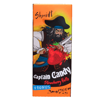 Жидкость Captain Candy Shmidt Strawberry Belts (100 мл) - фото 1